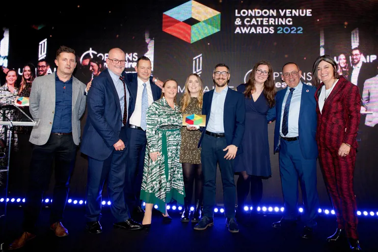 Savoy Place at the 2022 London Venue and Catering Awards
