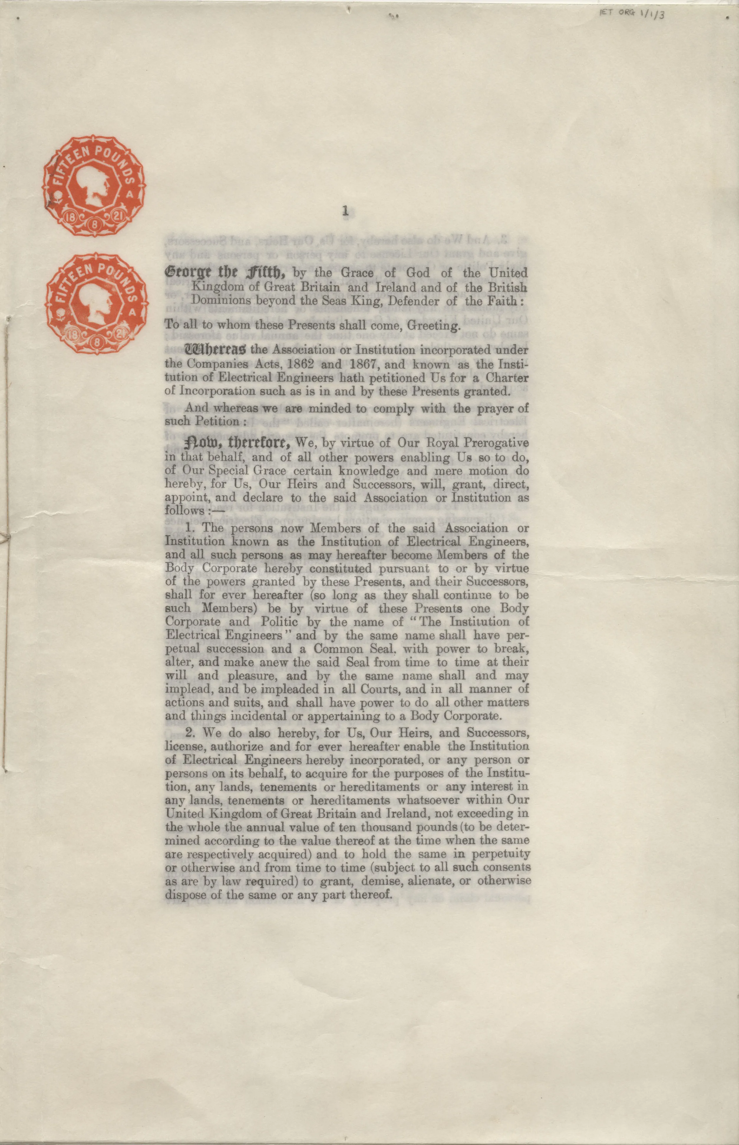 Royal Charter