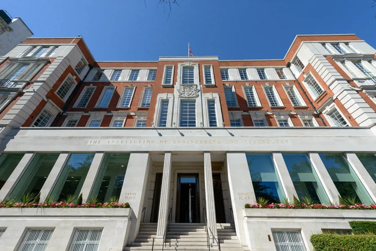 External front view of IET London: Savoy Place