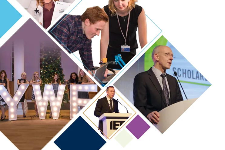 2017 IET Annual Report cover image