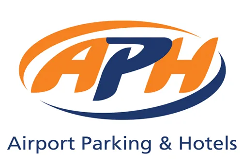 Airport parking and hotels logo