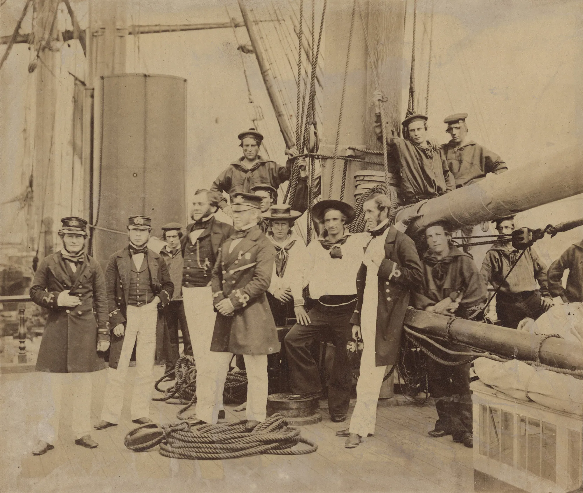 The crew of the Agamemnon