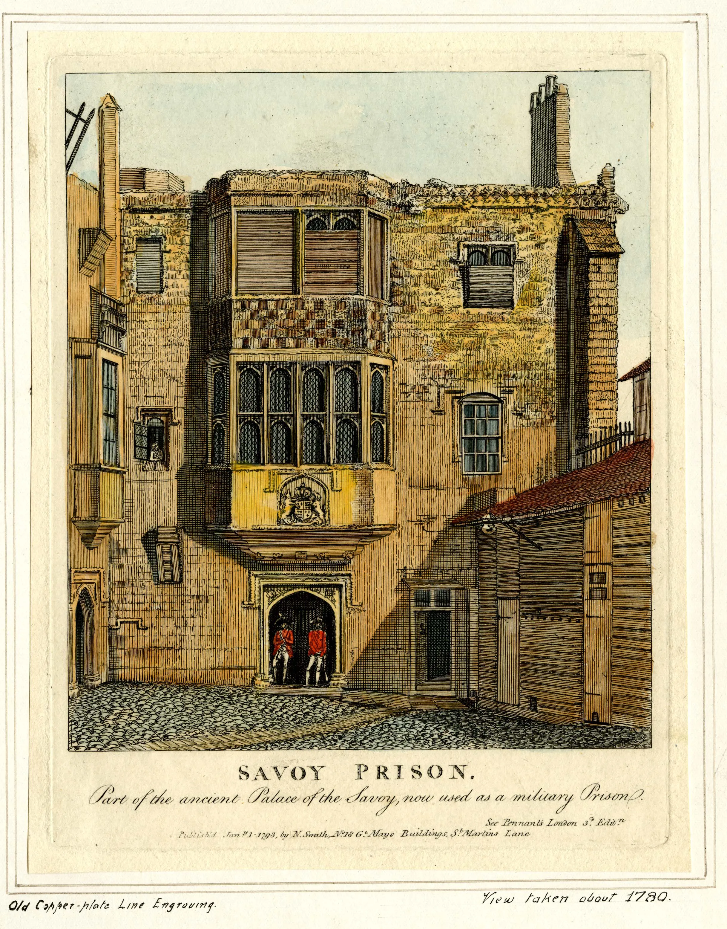 Savoy Prison c1790