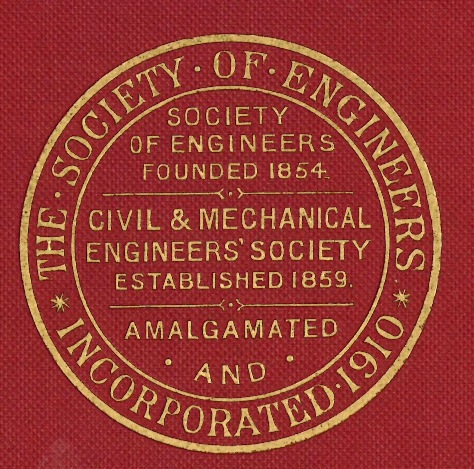 The Society of Engineers and the Civil & Mechanical Engineers' Society insignia