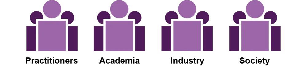 IET Audiences : Practioners, Academia, Industry and Society