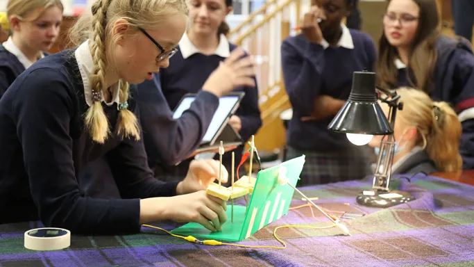 IET Faraday Challenge Day applications are now open for 2022-2023. A free, one-day STEM activity day that introduces students to engineering. Learn more.
