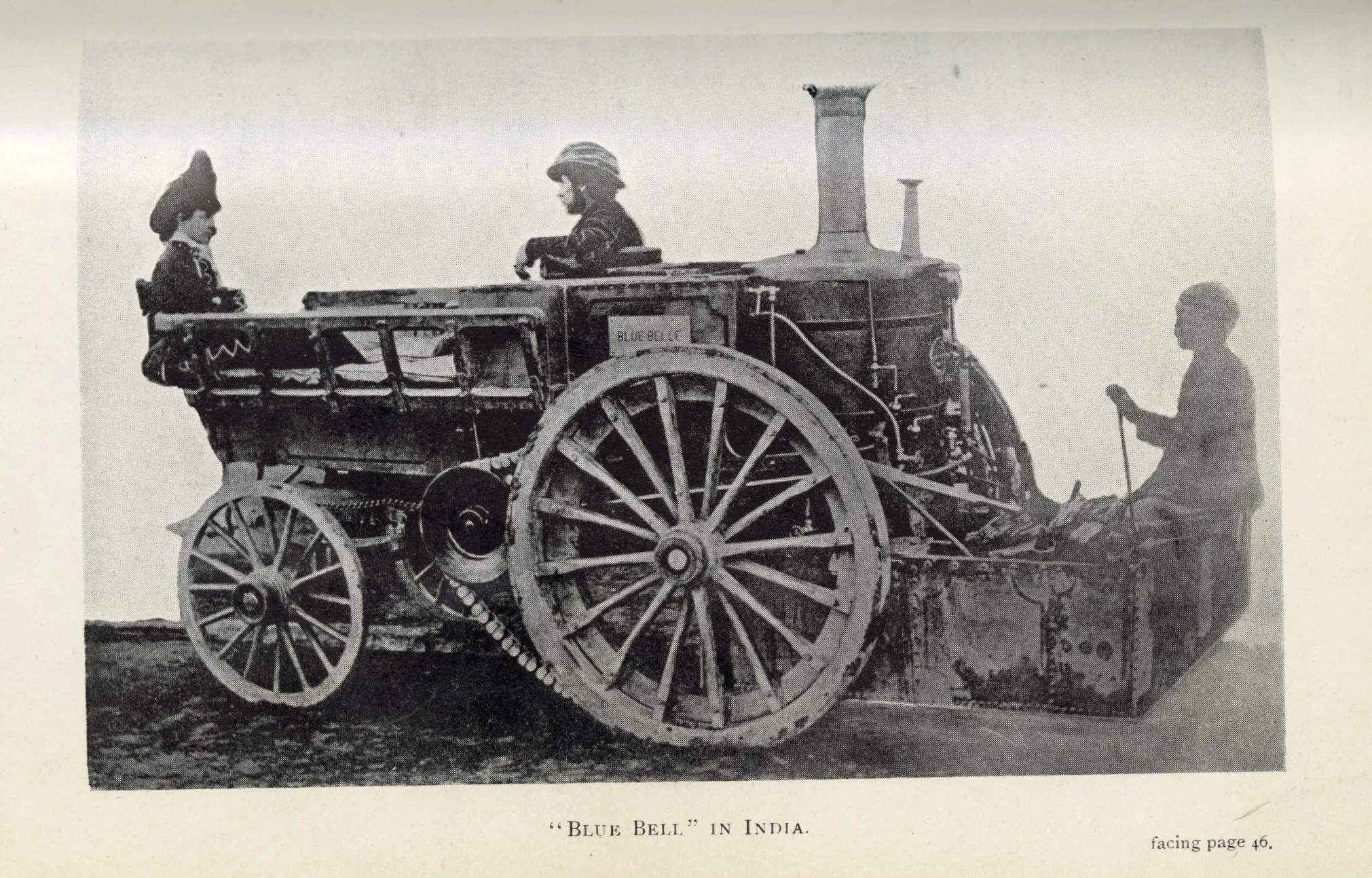 Crompton's engine the 'Blue Bell'